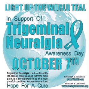 Light Up Teal For Trigeminal Neuralgia TNnME