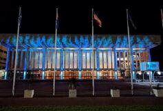 Perth Concert Hall Perth Australia_2021 Light Up Teal for Trigeminal Neuralgia 